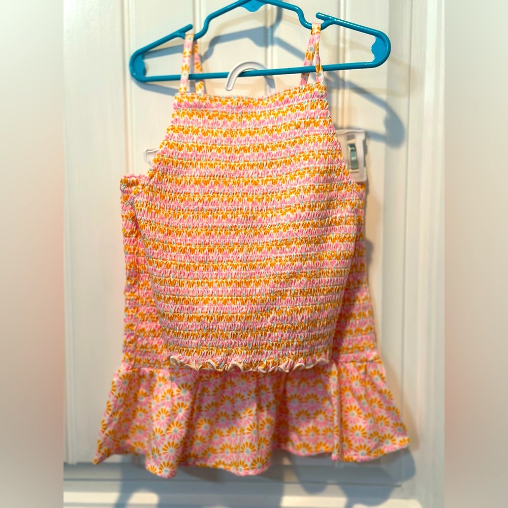 Girls small skirt and top